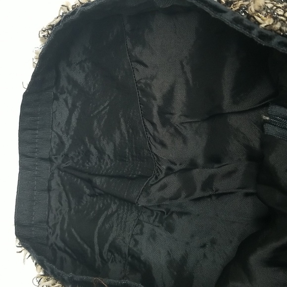 Zarah Vintage Woman Fringed, Lined, Tweed Skirt  Size 10 - Picture 9 of 14